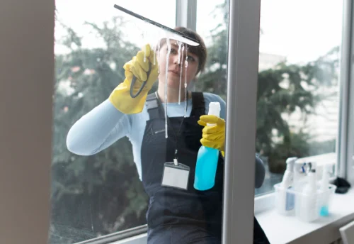 Nettoyage de vitres intérieures et extérieures à Pussay